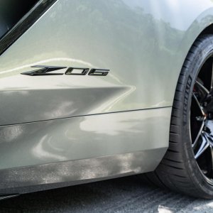 2023 Corvette Z06 Coupe 3LZ in Hypersonic Gray Metallic